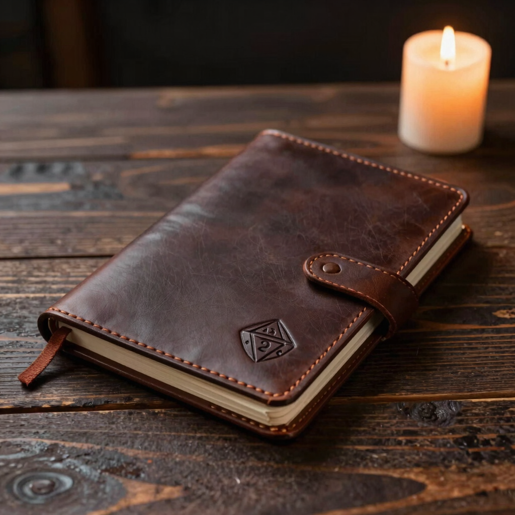 Adventurer's Leather-Bound Journal