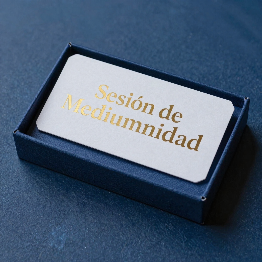 Sesión de Mediumnidad Presencial o Virtual