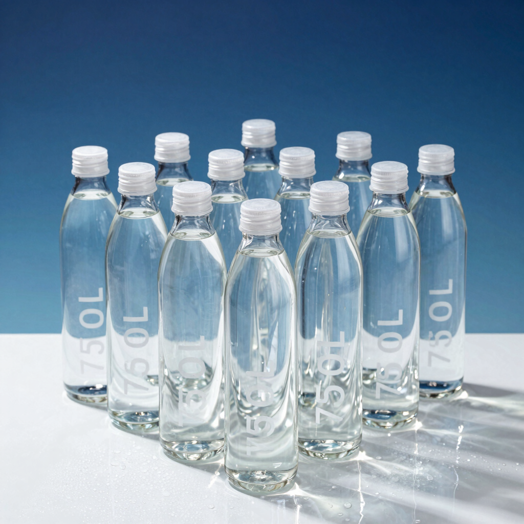 750ml Premium Glass Bottles - Case of 12