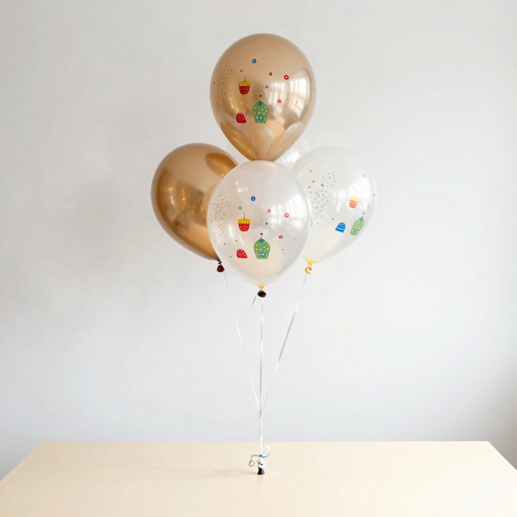 Set de Globos Metálicos para Cumpleaños