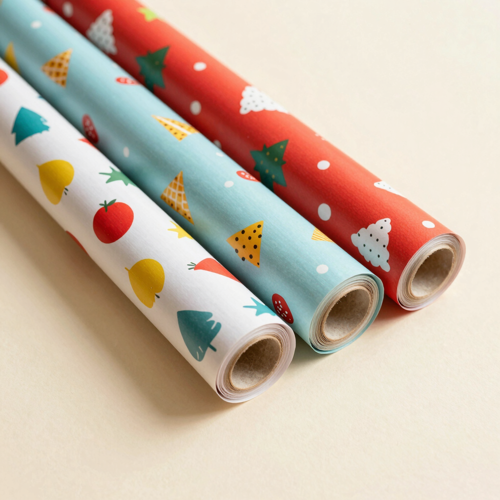 Papel de Regalo con Diseños Infantiles