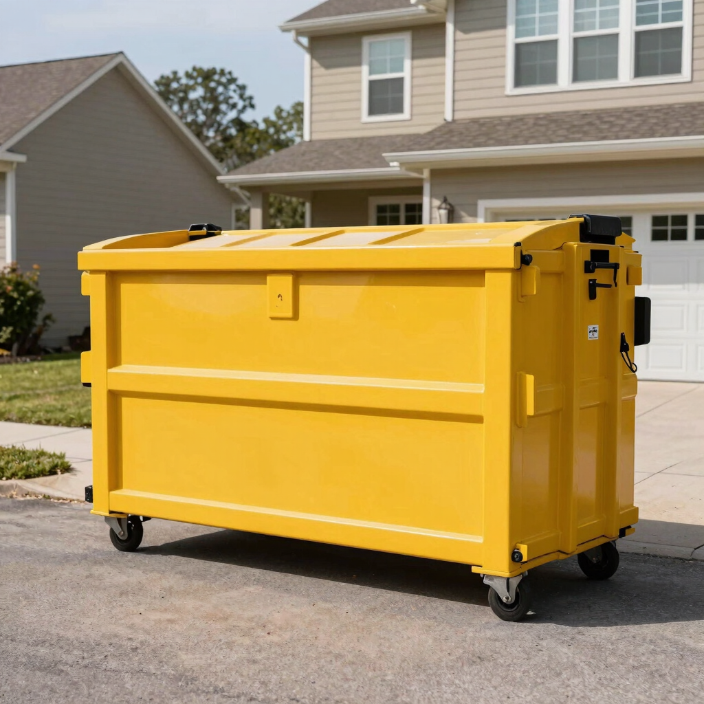 10-Yard Dumpster Rental Delivery