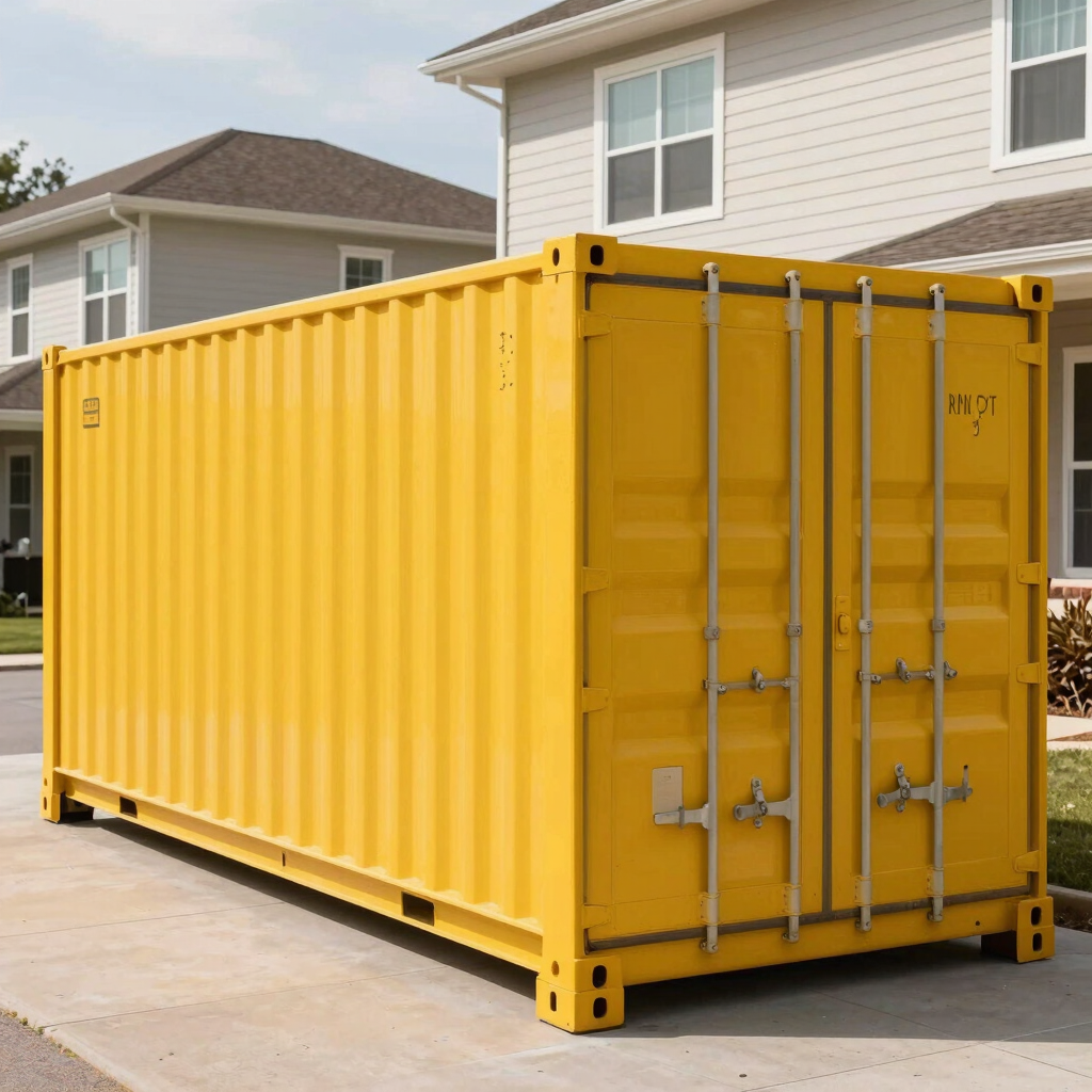 20-Yard Dumpster Rental Delivery