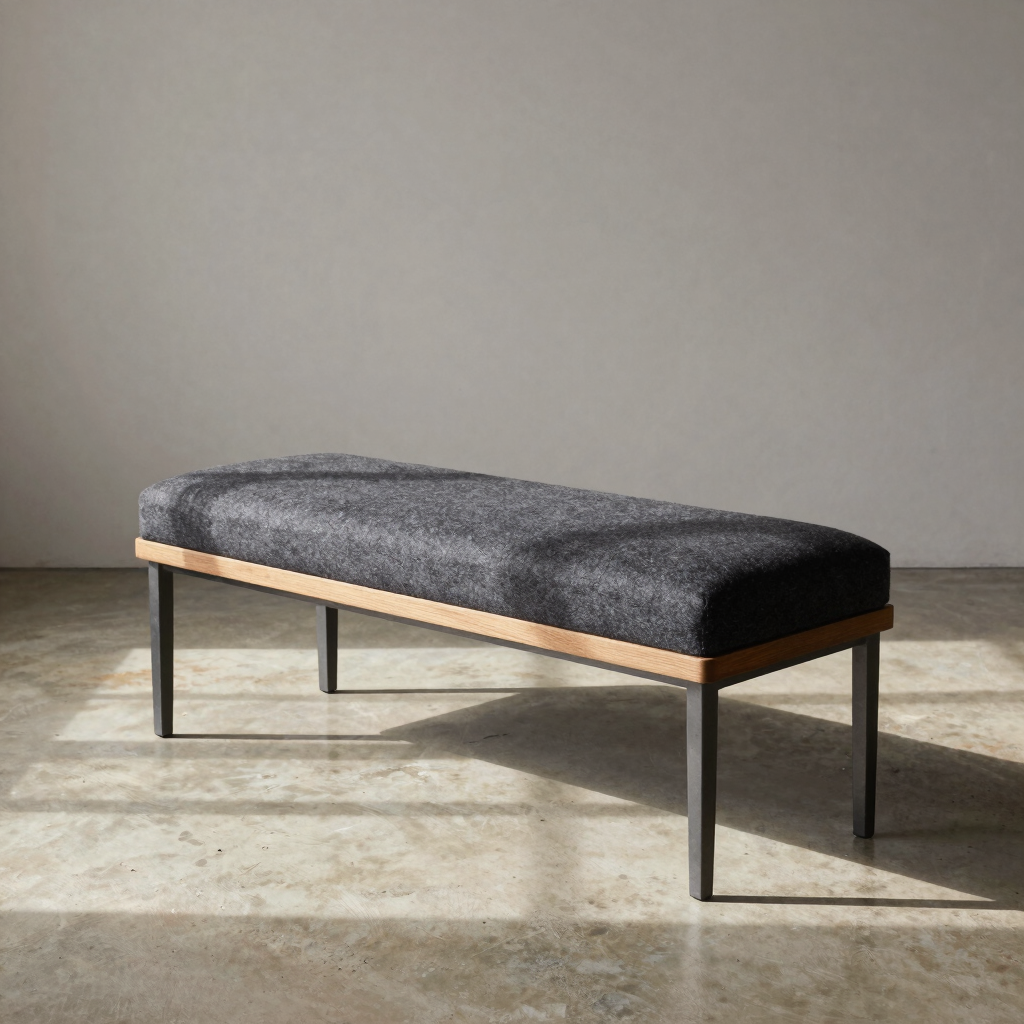 Structure Upholstered Bedroom Bench