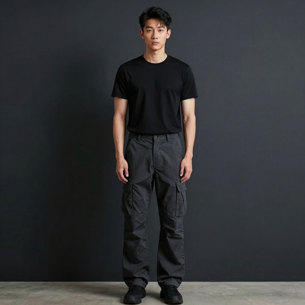 K-Style Utility Cargo Trousers