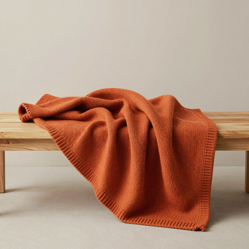 Sienna Organic Cotton Blanket