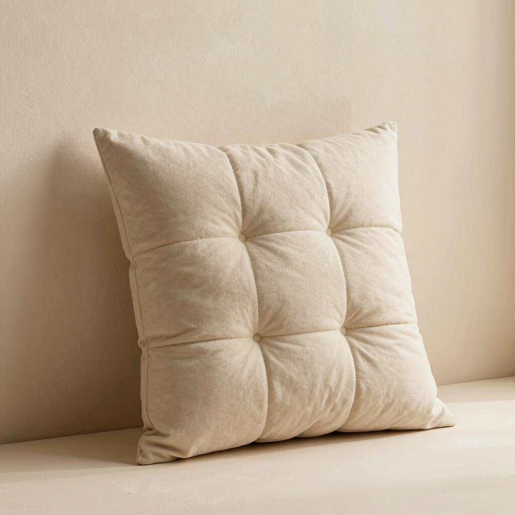 Sandstone Tufted Cushion