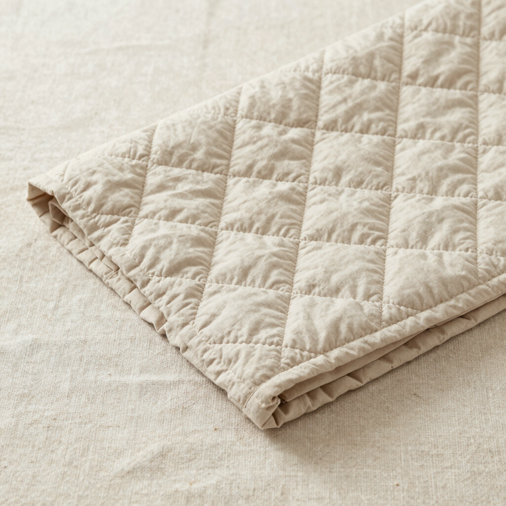 Chambray Clay Bed Quilt