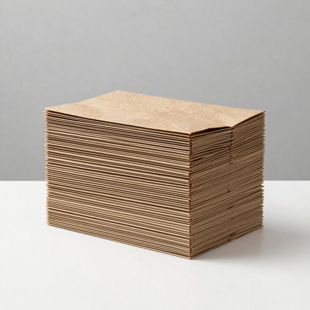 Bulk Kraft Paper Shopping Bags