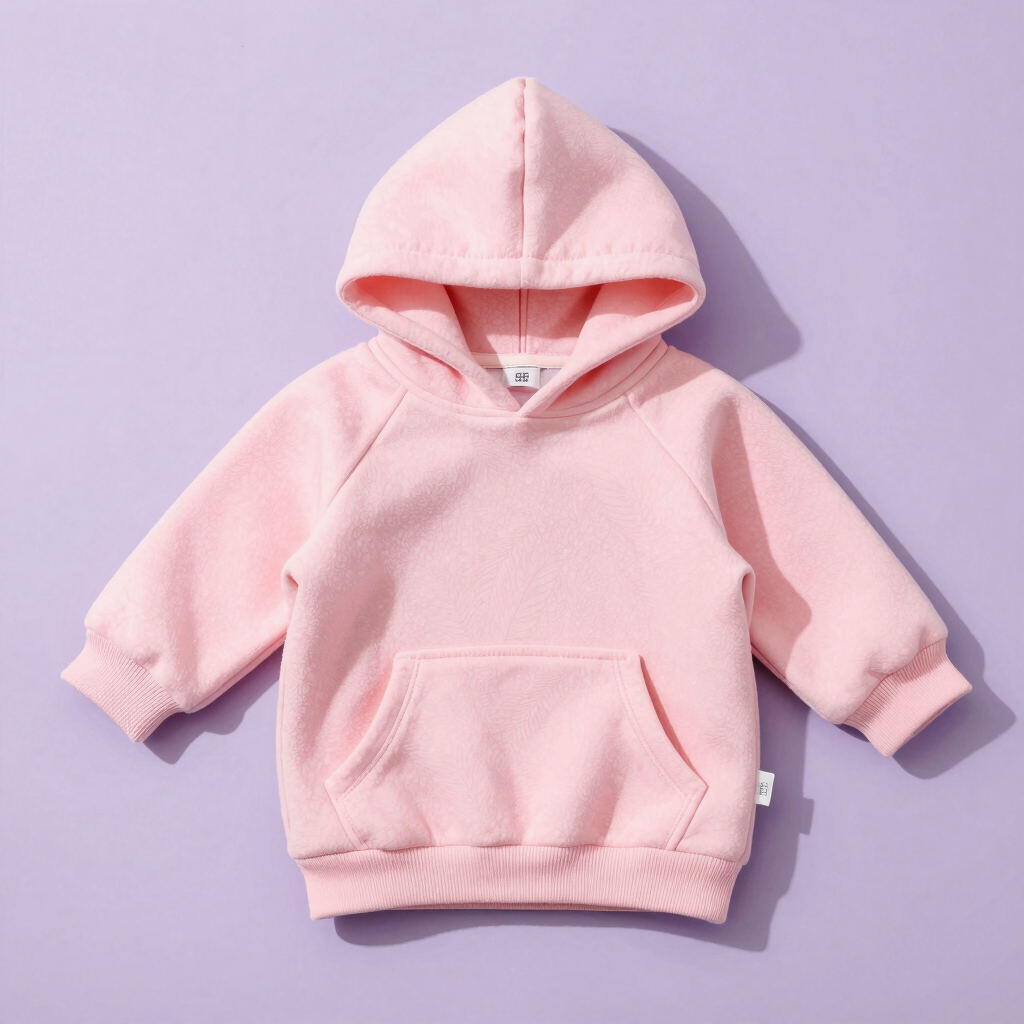 Sudadera Lomito Feliz Rosa
