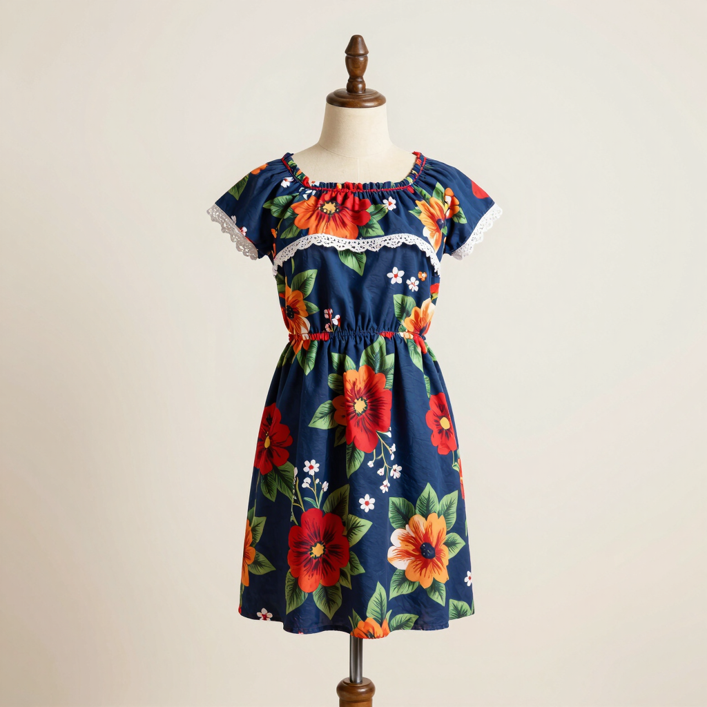 Vestido Artesanal Frida