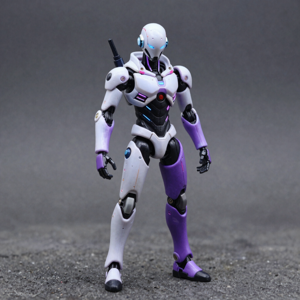 Ciborgue Mercenário Cyberpunk