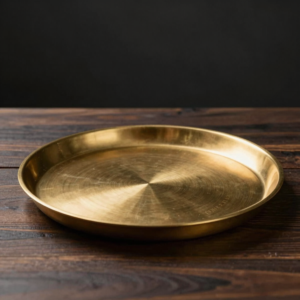 The Charlie Brass Rolling Tray