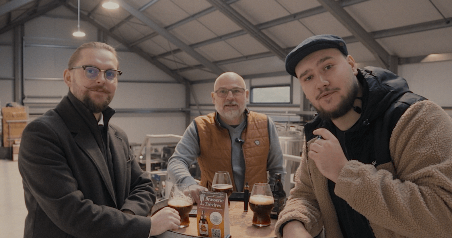 Guru Bhai, Yves Cornerotte et Hale — Brasserie des Trévires, Lamorteau