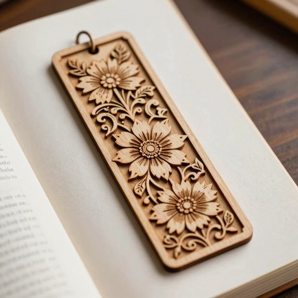 Marcador de Livro Gravado a Laser