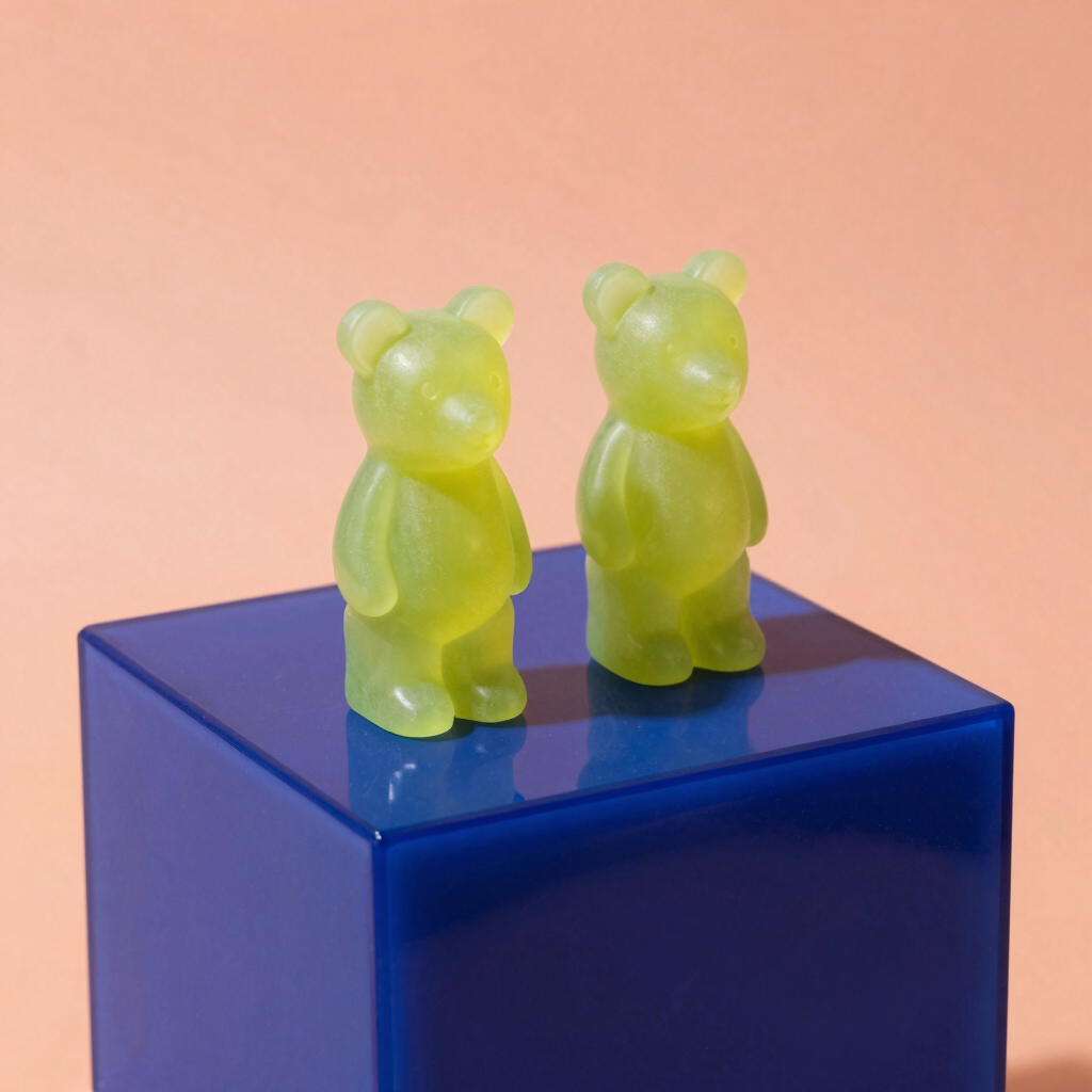 Gummy Bear Resin Bookends