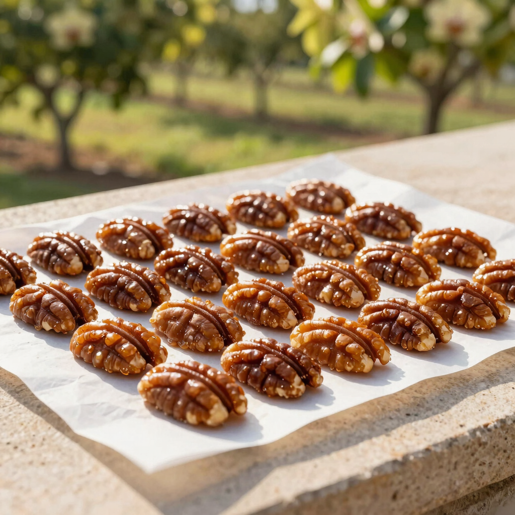 Pecanas Caramelizadas con Miel