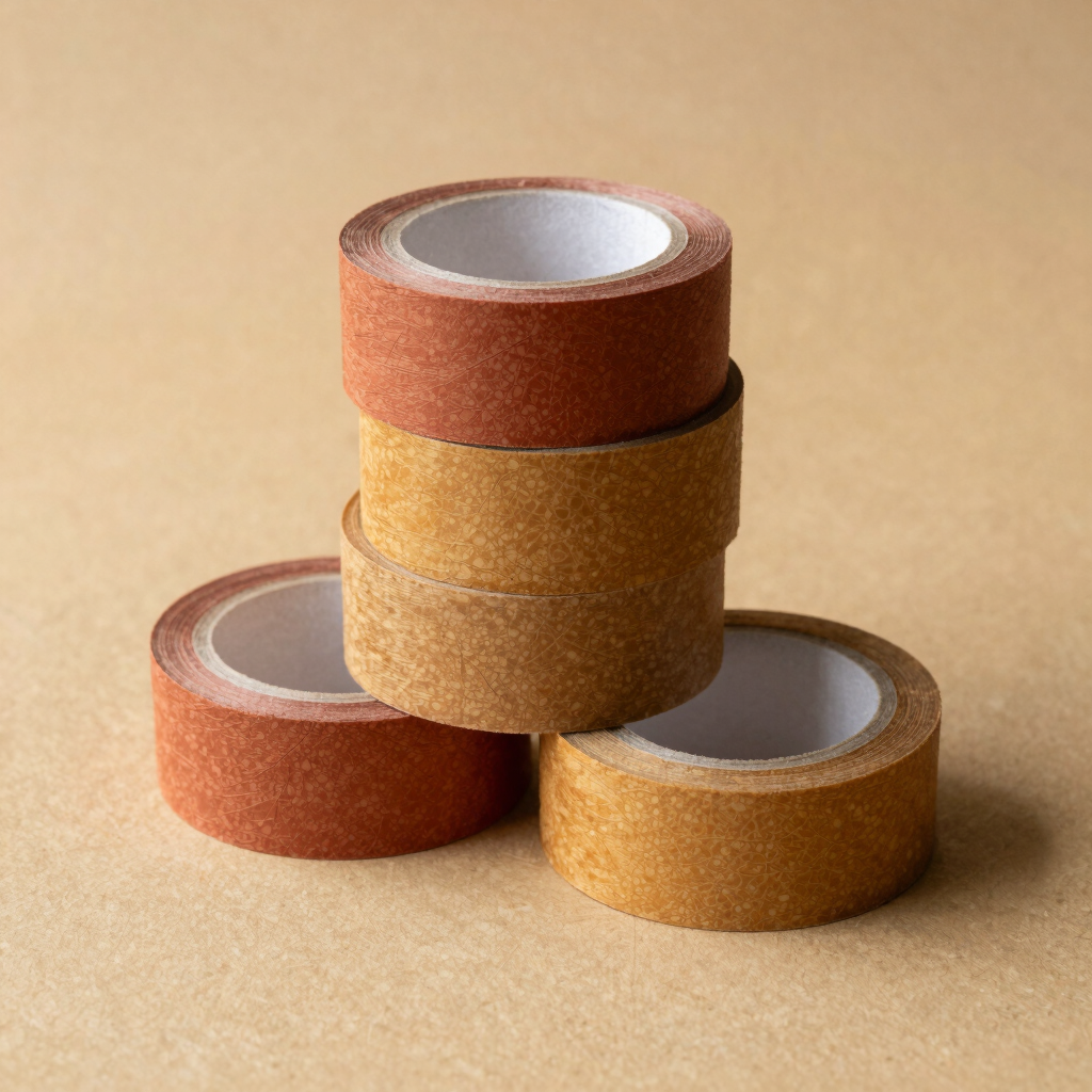 Set de Cintas Washi de Fibras Naturales