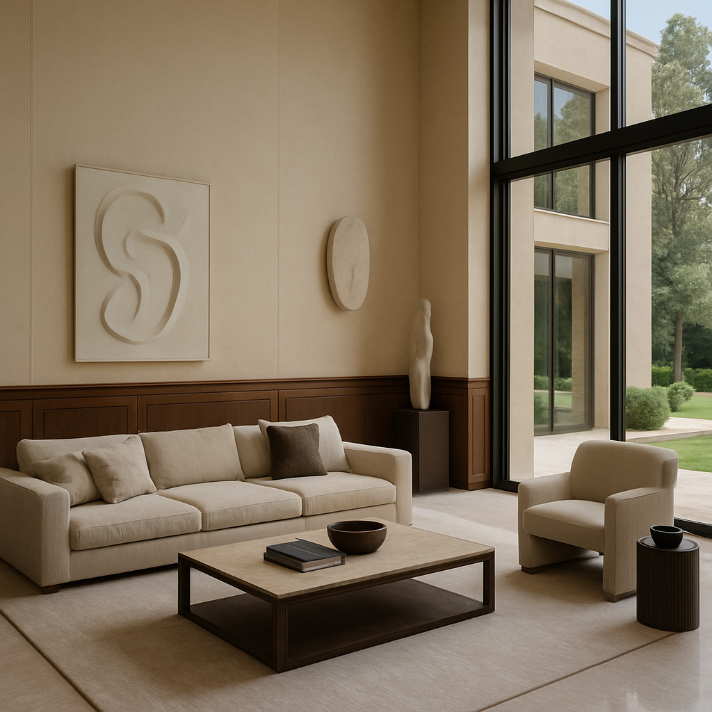 Luxury Villa Decor Curation