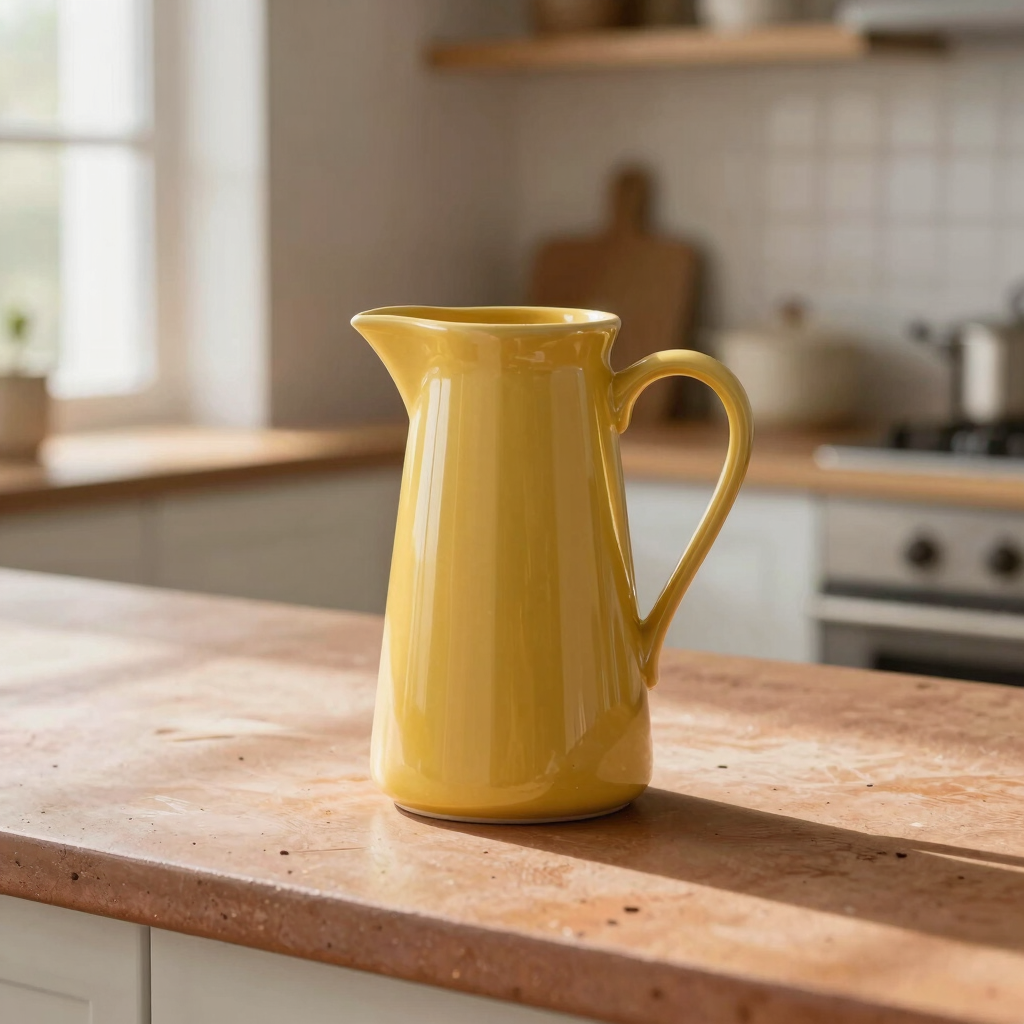 Morning Mustard Pitcher