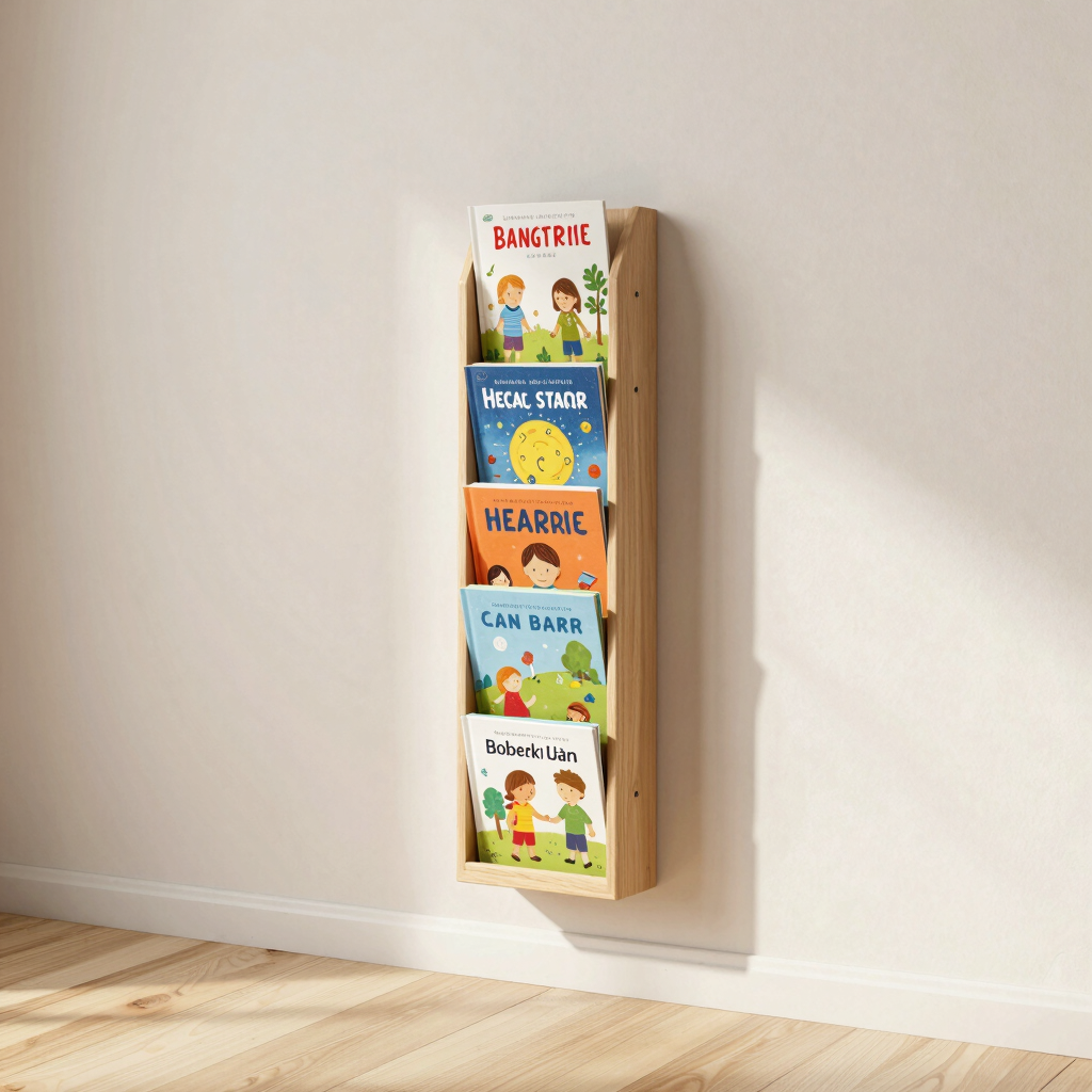 Lina Narrow Floating Book Rack