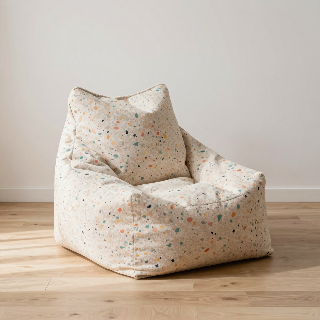 Hygge Patterned Faux Fur Lounger
