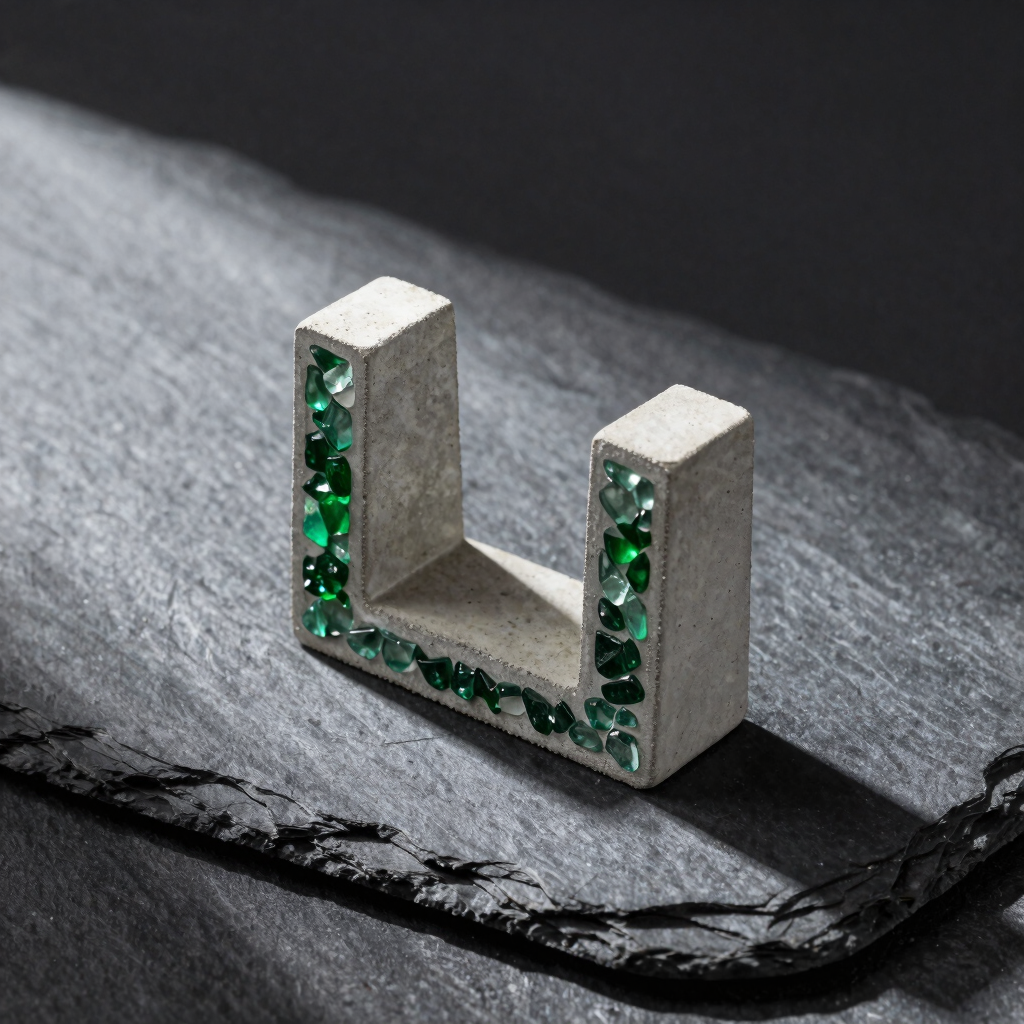 Sharded Glass Bookends