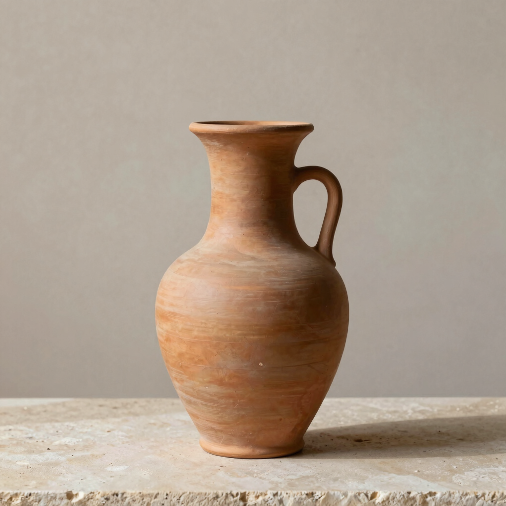 Jarrón de Barro Terracota
