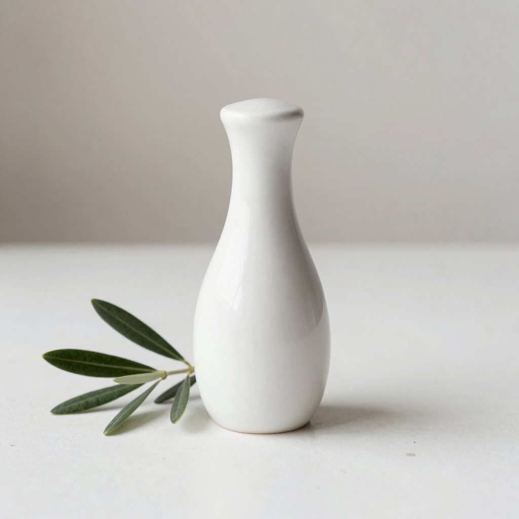 Minimalist Ceramic Oil Cruet