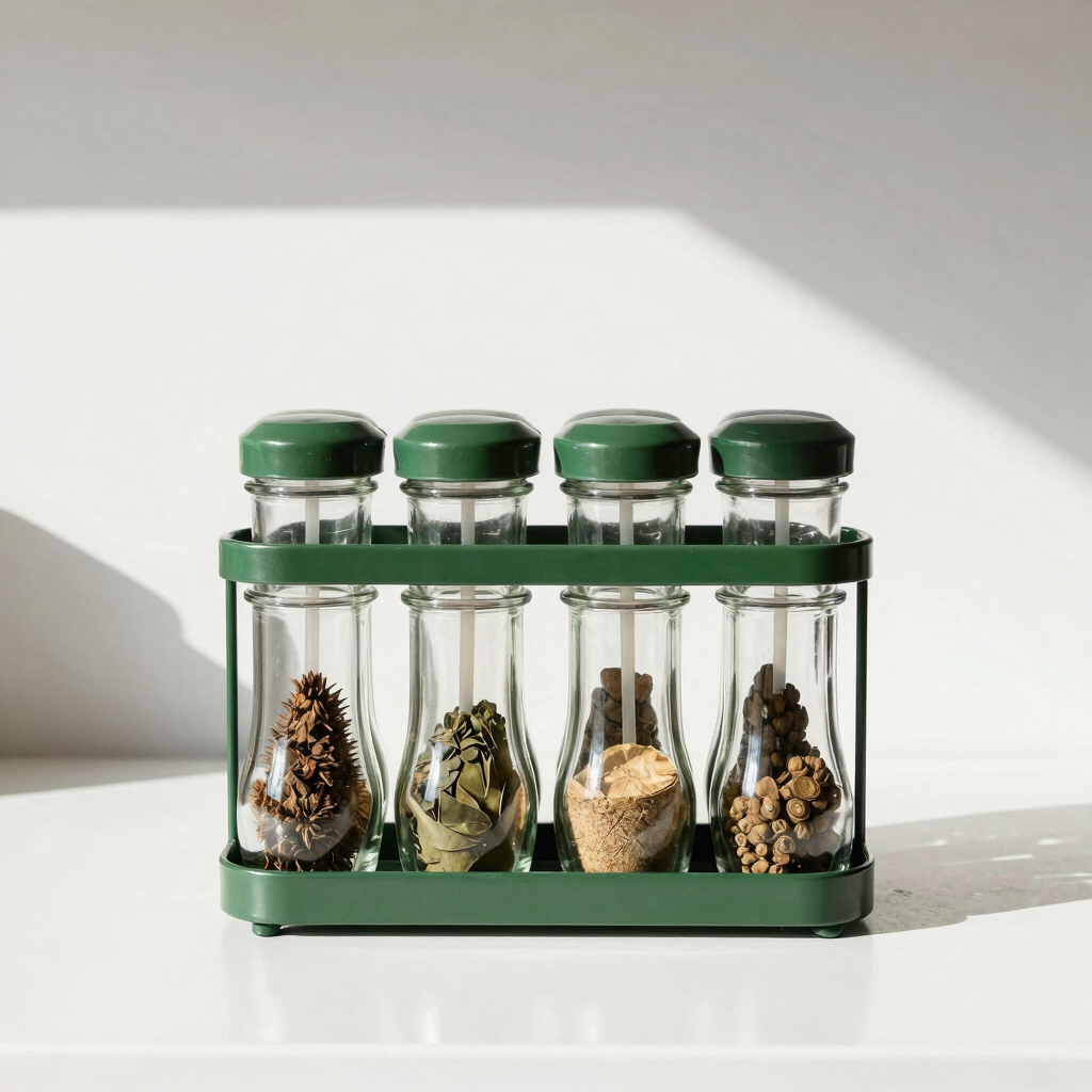 Modular Steel Spice Rack