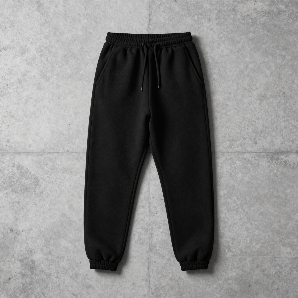 Modular oversized sweatpant