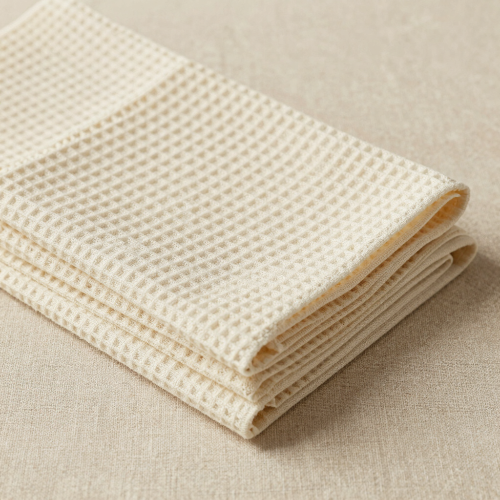 Waffle Knit Organic Dish Cloths