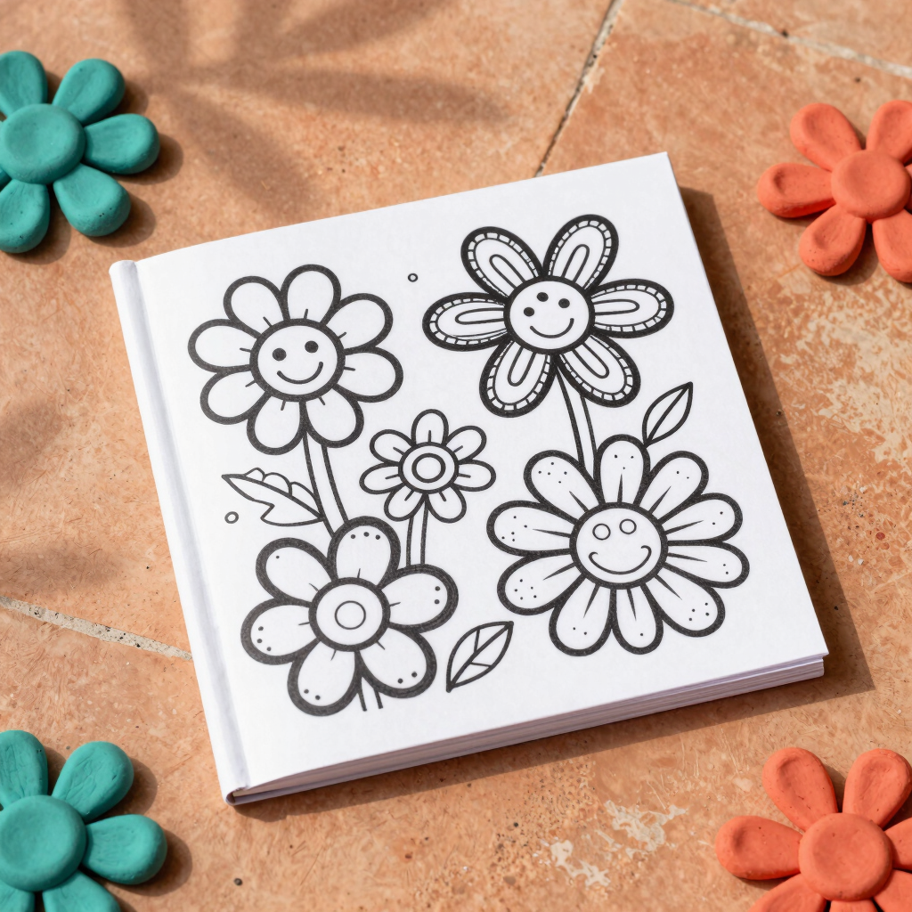 Ebook Jardim de Texturas: Flores e Folhas