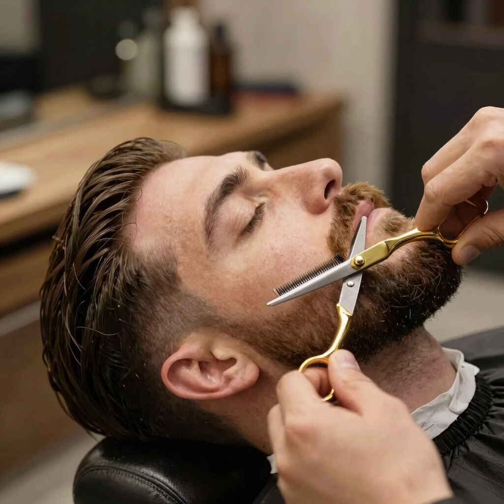 Luxury Beard Styling & Hot Towel Shave