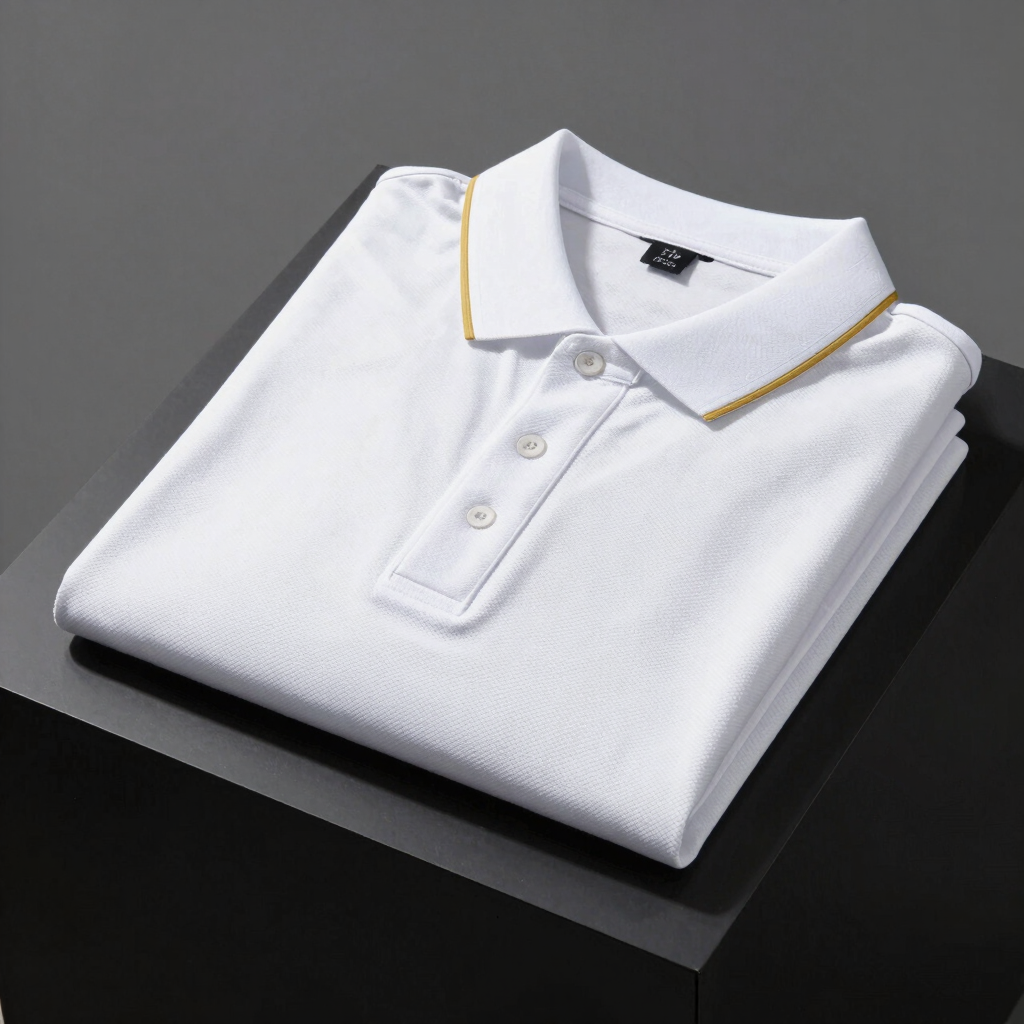 Structured Pique Polo Shirt