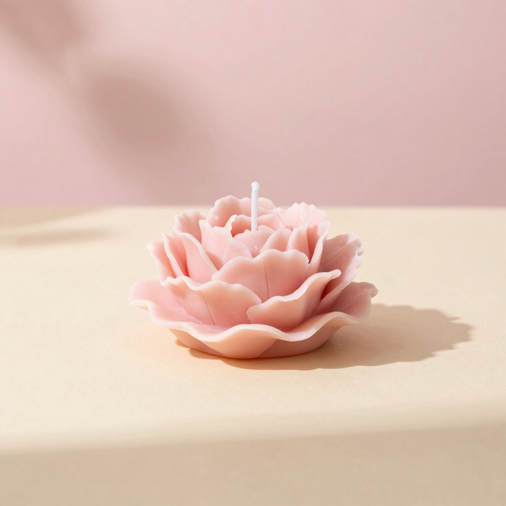 Peony Pastel Soy Wax Candle