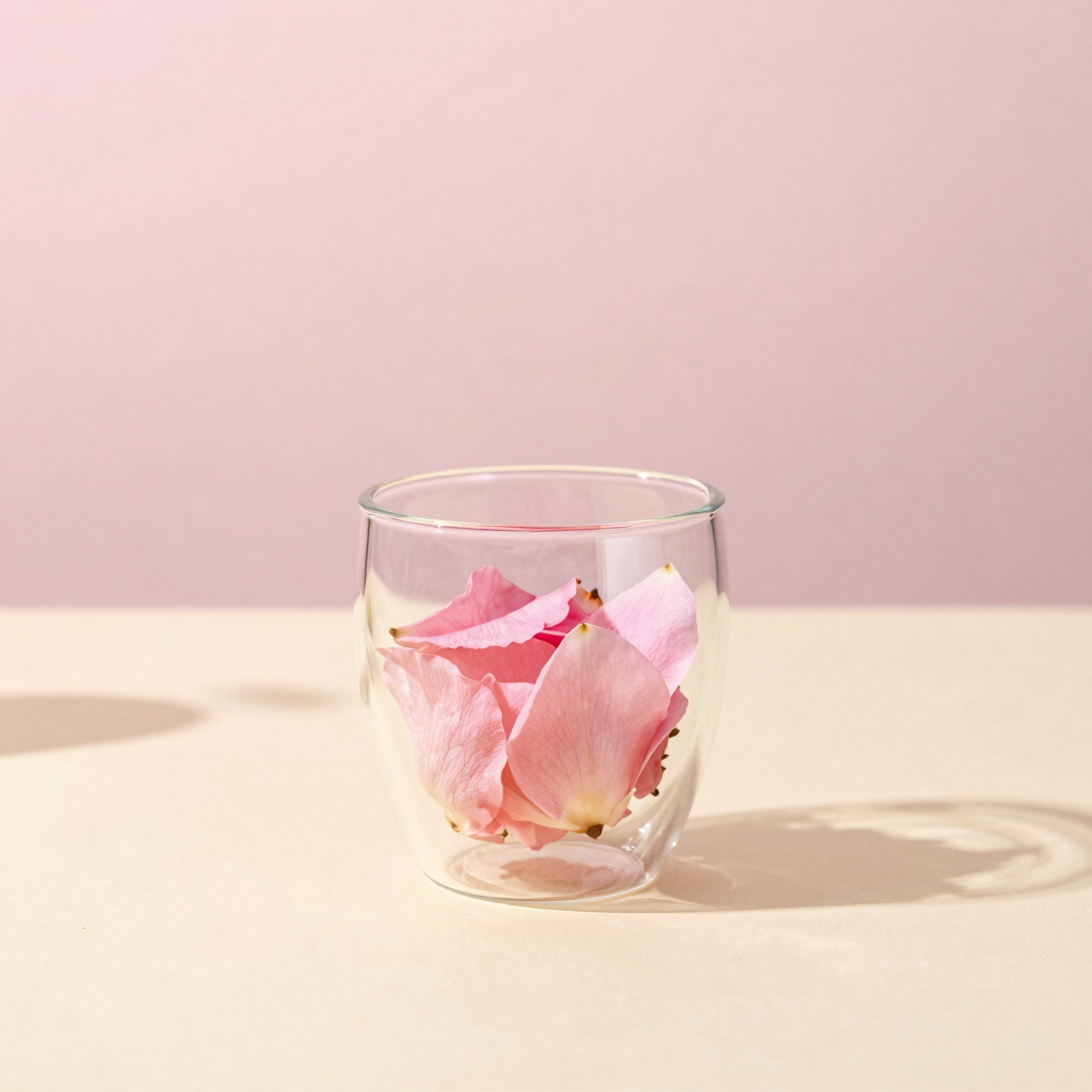 Pressed Petal Double-Wall Mug