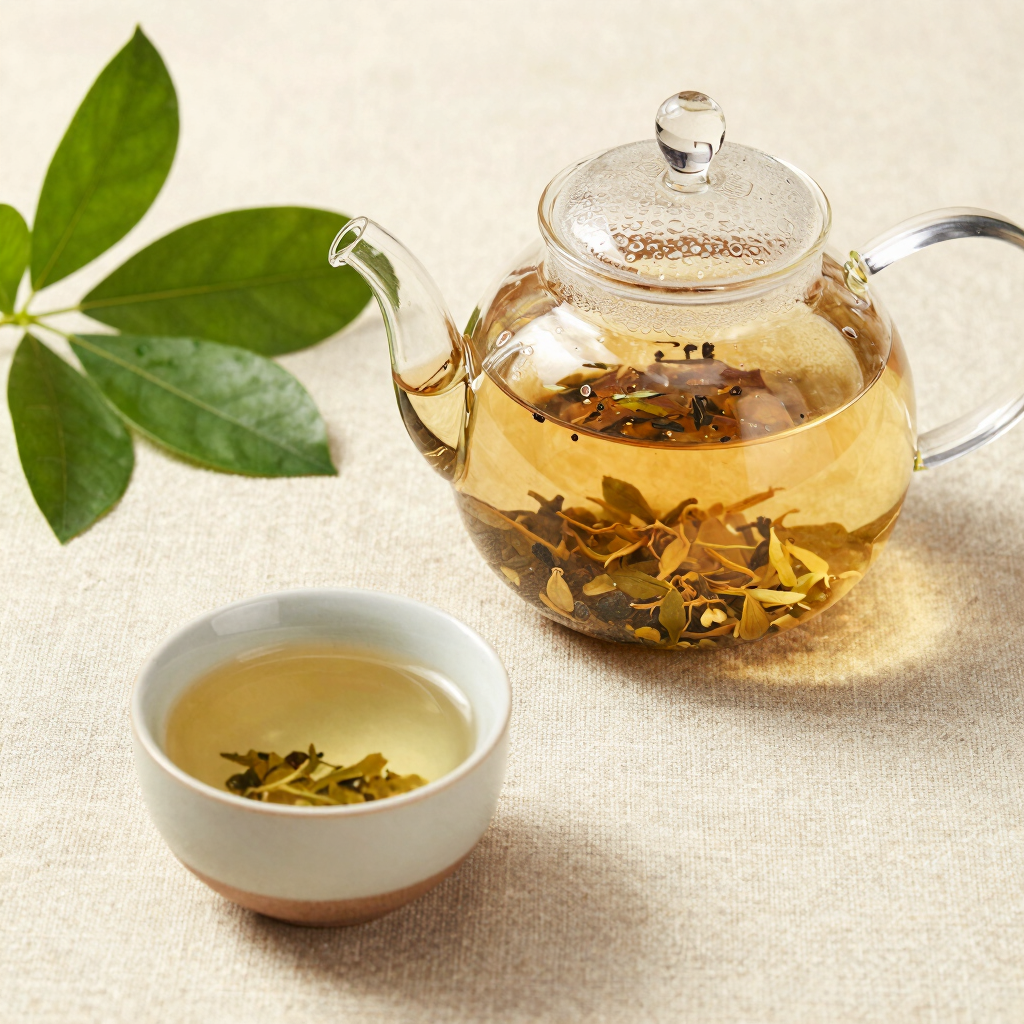 Alineación y Lectura de Té Herbal