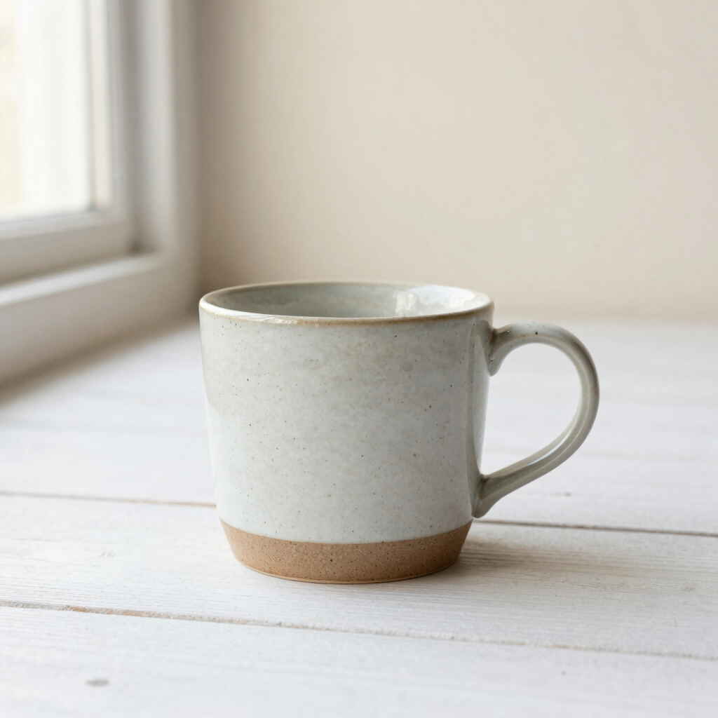 Raw Clay Speckled Mug