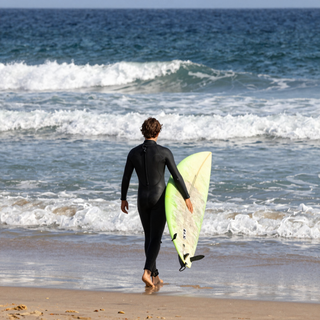 Clase de Bautismo de Surf