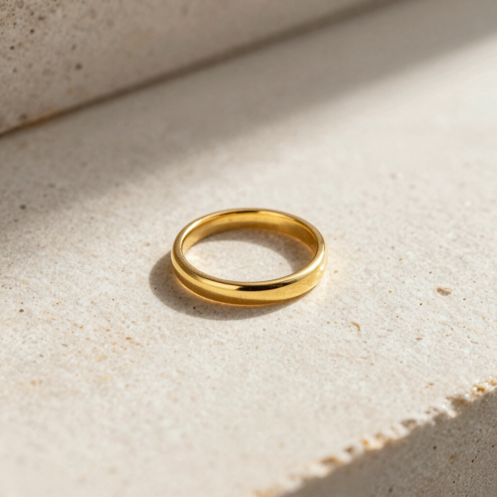 Aurelia Minimalist Band Ring