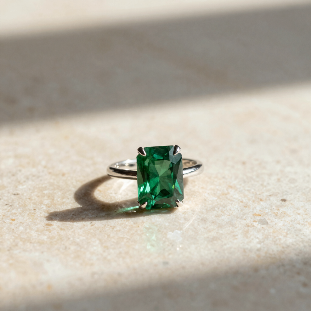 Margot Emerald Cut Ring