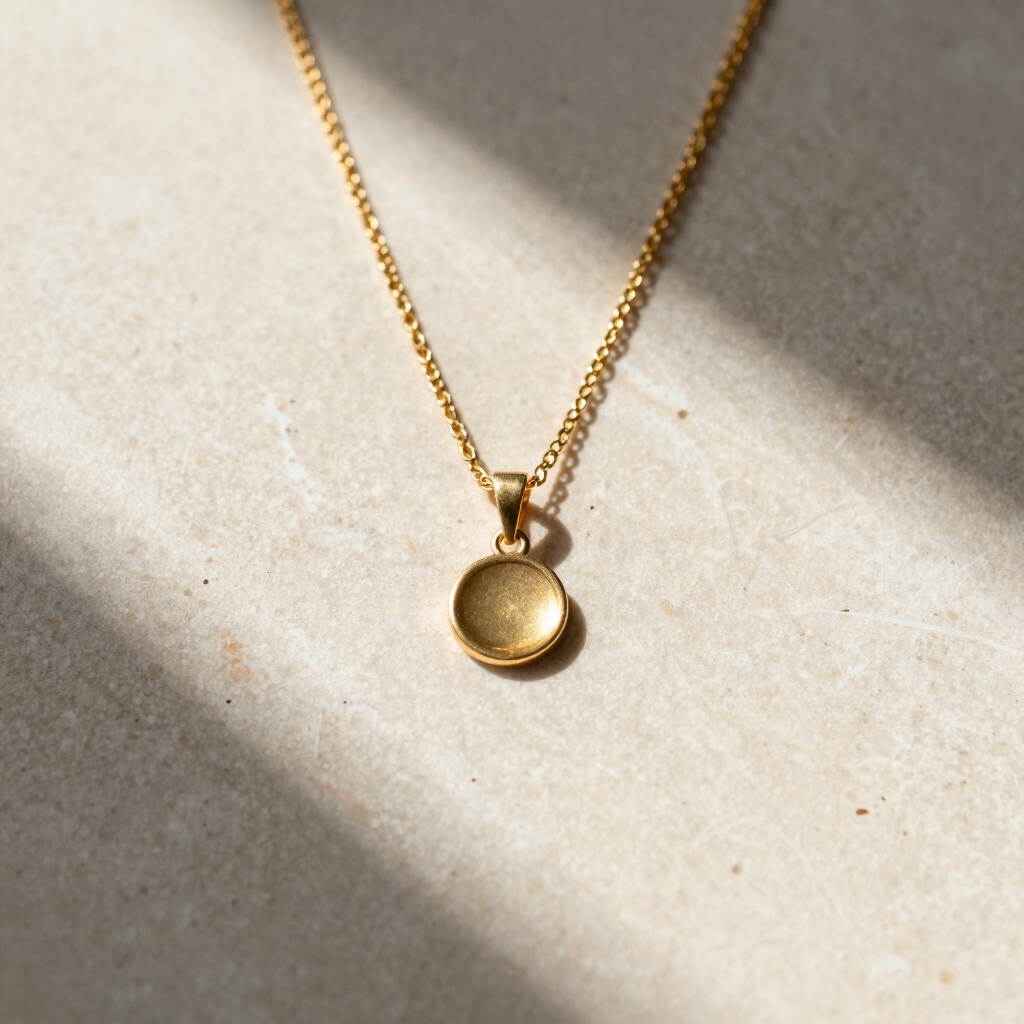 Clara Solitaire Pendant Necklace