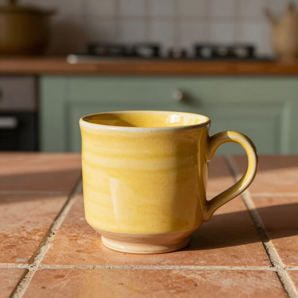 Sunshine Butter Yellow Mug