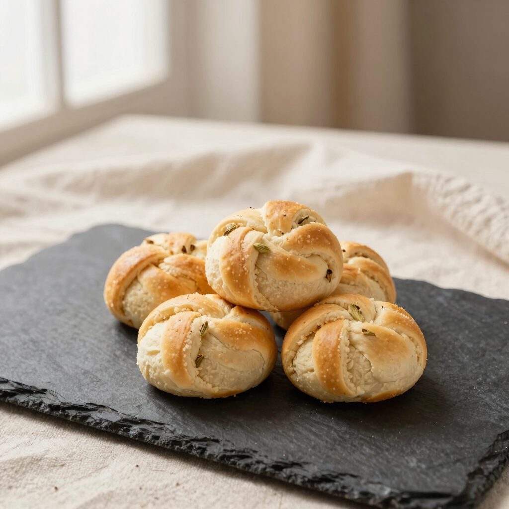 Cardamom & Oat Morning Buns
