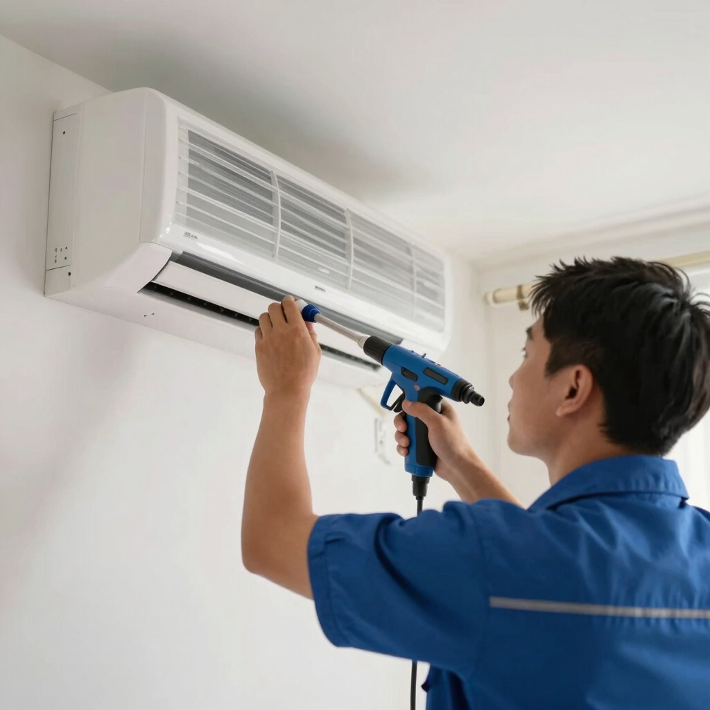 Cuci AC Split Bergaransi