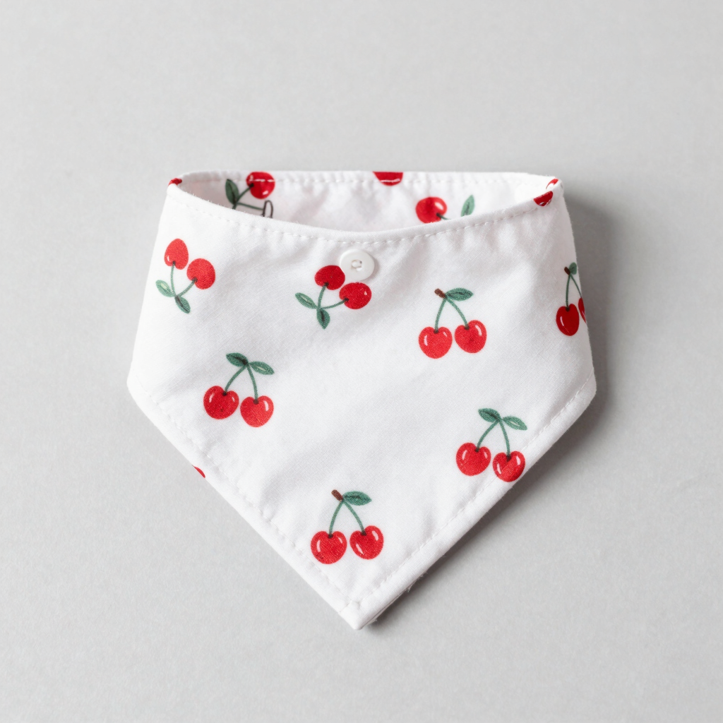 Bandana Coqueta de Cerezas