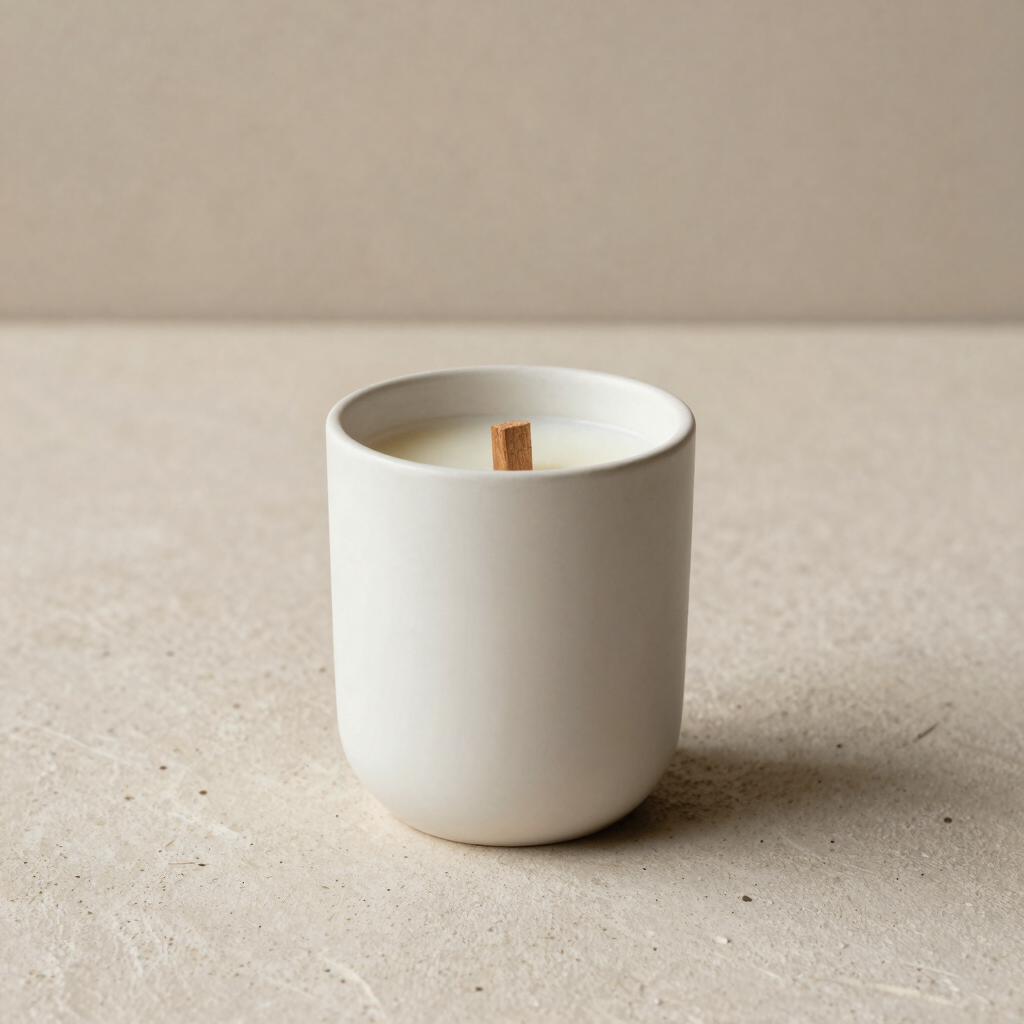 Hand-Poured Soy Wax Meditation Candle