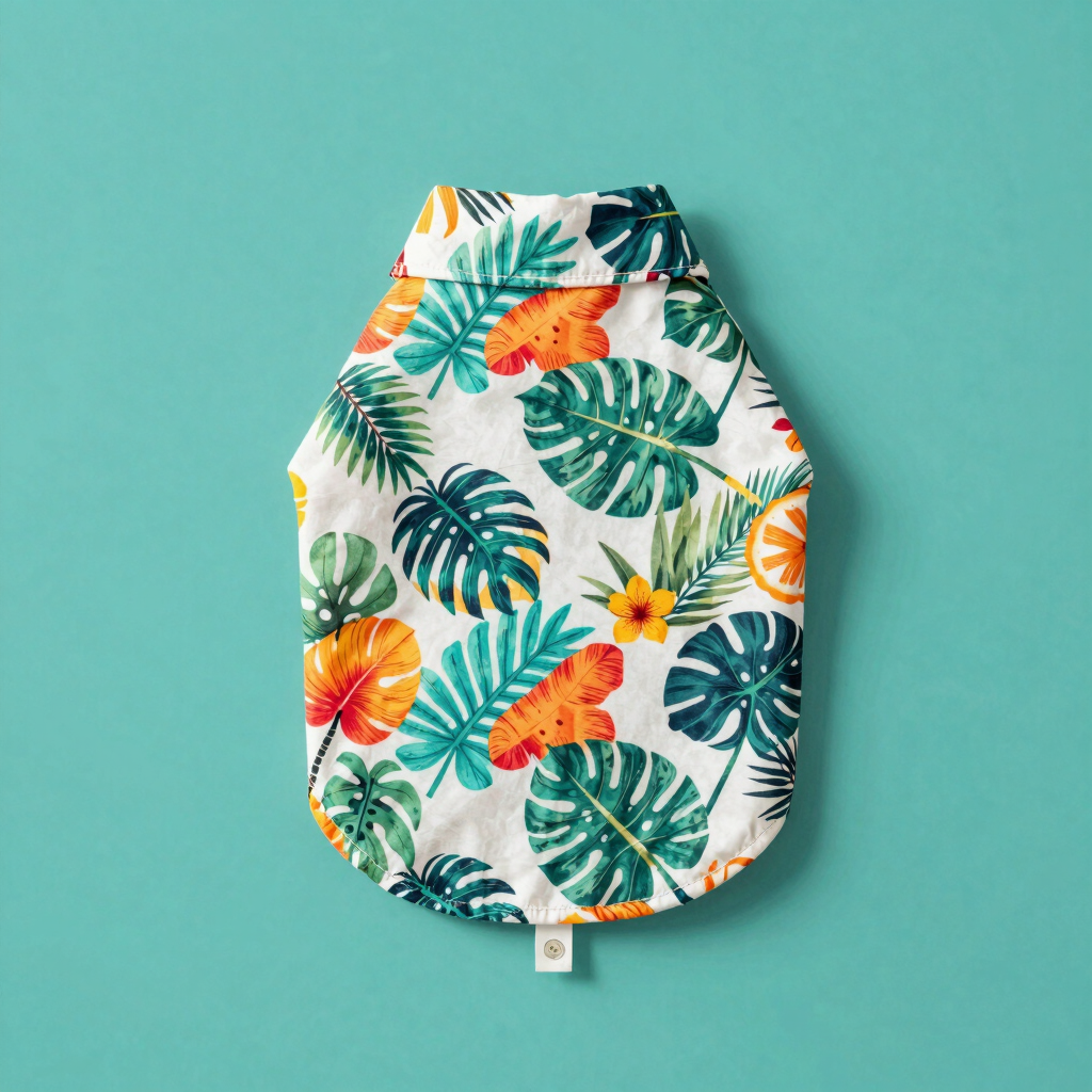 Camisa Playera "Acapulco Tropical"
