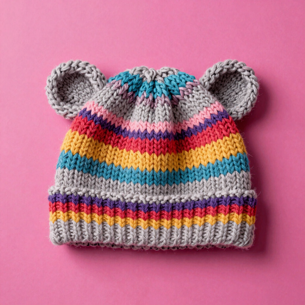 Gorro Tejido "Orejitas Felices"